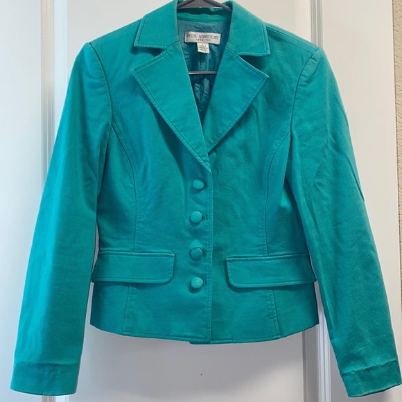 Turquoise blazer - Picture 1 of 3